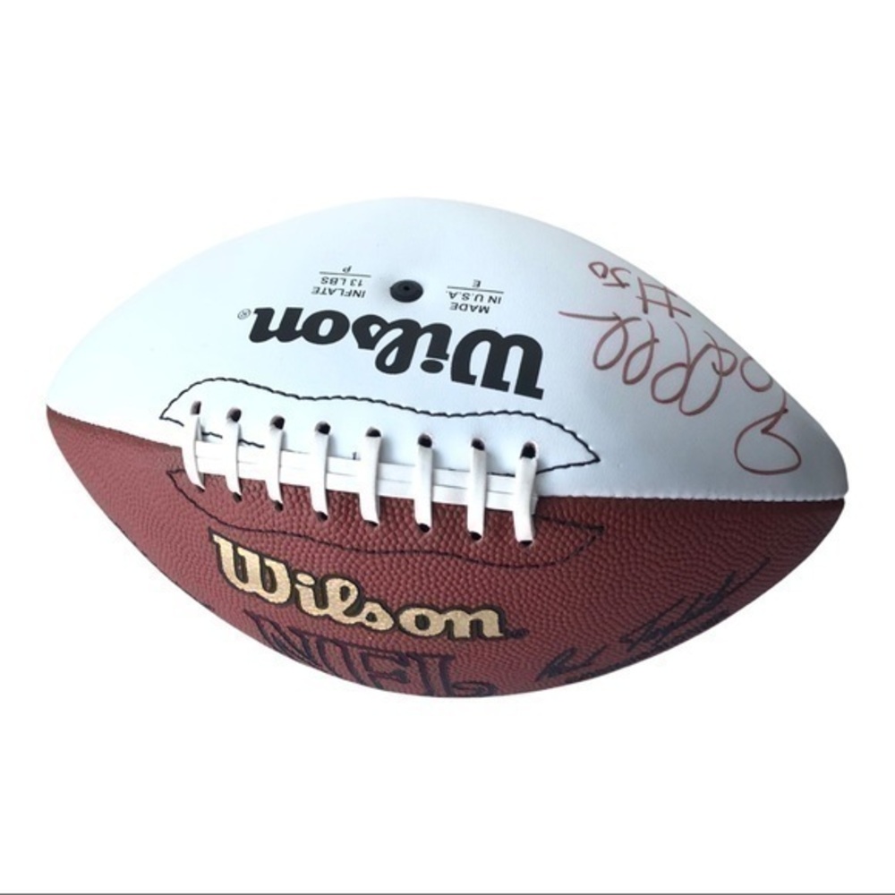Bobby Bell Signed Kansas City Chiefs HOF '83 Autograph Football - Wilson NFL